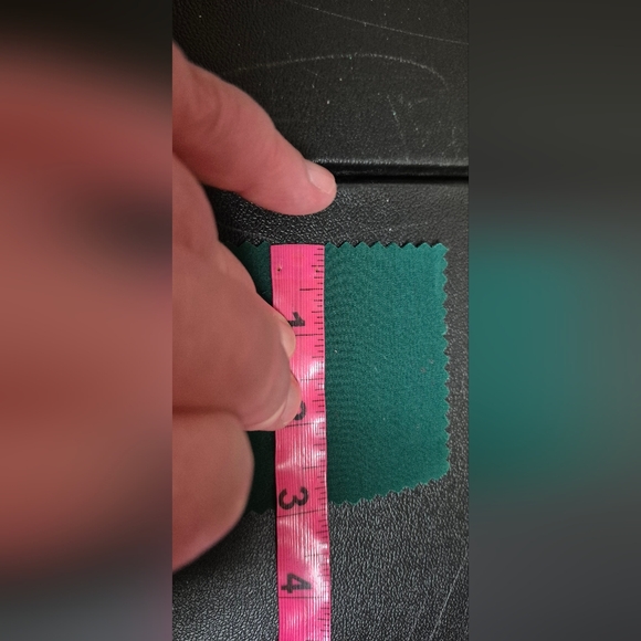 Green and Red Fabric Swatches - Picture 3 of 4